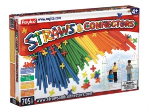juego construccion straws and connectors 4